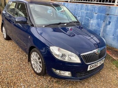 Used Skoda Fabia Elegance 105 HP (77 kW) 2010 Blue Hatchback