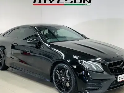 Used Mercedes E220 AMG line 194 HP (142 kW) 2018 Black Coupe