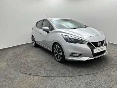 Begagnad Nissan Micra Tekna 2022 Silver Halvkombi