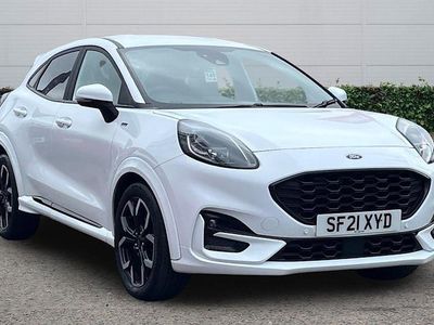 Begagnad Ford Puma ST-Line X 125 HK (91 kW) 2021 Vit SUV