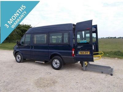 Blue Used 2014 Ford Transit | £10,950 (Fair price)