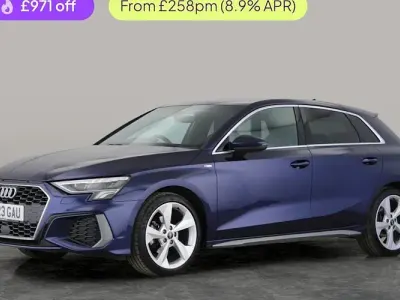 Begagnad Audi A3 Sportback S-Line 150 HK (110 kW) 2024 Halvkombi