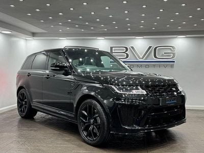 Used Land Rover Range Rover Sport SVR 575 HP (422 kW) 2018 Black SUV