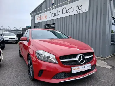 Used Mercedes A200 136 HP (100 kW) 2016 Red Hatchback