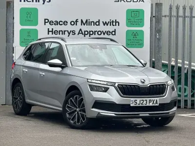 Used Skoda Kamiq SE Drive 94 HP (69 kW) 2023 Brilliant silver metallic SUV