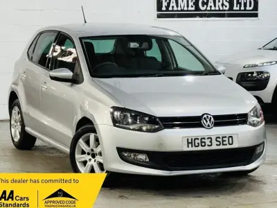Begagnad VW Polo Edition 75 HK (55 kW) 2013 Silver Halvkombi