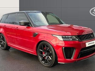 Red Used 2020 Land Rover Range Rover Sport SVR SUV | £41,135 (Good price)