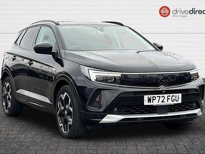 Used Vauxhall Grandland X Ultimate 130 HP (95 kW) 2022 Black SUV