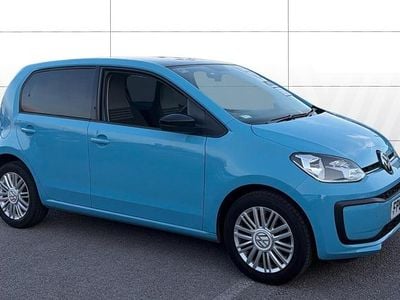 Used VW up! move up! 60 HP (44 kW) 2018 Blue Hatchback