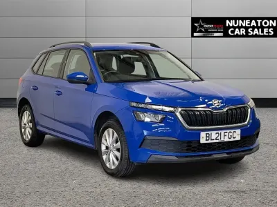 Used Skoda Kamiq 95 HP (69 kW) 2021 Blue SUV