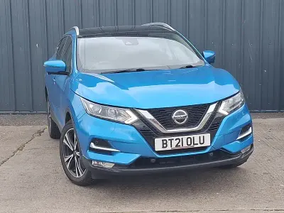 Used Nissan Qashqai N-Connecta 140 HP (102 kW) 2021 Blue SUV