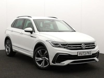 Used VW Tiguan R-line Edition 150 HP (110 kW) 2023 White SUV