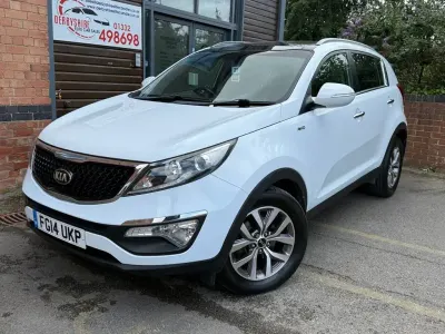 Used Kia Sportage 134 HP (98 kW) 2014 White SUV