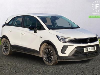 White Used 2021 Vauxhall Crossland Edition SUV | £10,399 (Fair price)