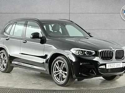 Used BMW X3 M Sport 190 HP (139 kW) 2020 Black SUV