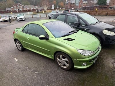 Green Used 2007 Peugeot 206 Sport Cabriolet | £1,445 (Fair price)