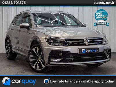 Silver Used 2016 VW Tiguan R-line SUV | £17,995 (Fair price)