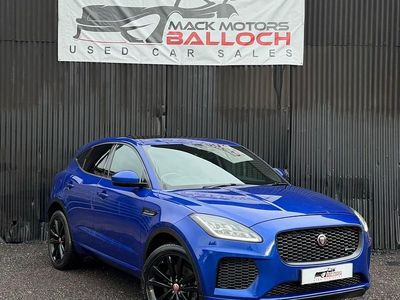 Blue Used 2018 Jaguar E-Pace R-Dynamic SUV | £15,995 (Fair price)