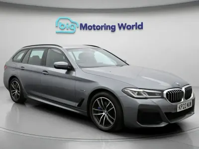 Used BMW 530e M Sport 292 HP (214 kW) 2022 Blue Estate