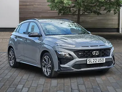 Used Hyundai Kona N Line 120 HP (88 kW) 2022 Grey SUV