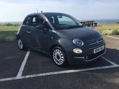 Used Fiat 500 Lounge 69 HP (50 kW) 2016 Grey Hatchback