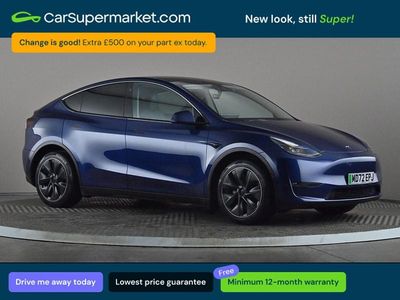 Used Tesla Model Y Long Range AWD 378 kW (514 HP) 2023 Blue SUV