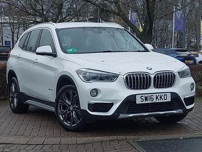 White Used 2016 BMW X1 xLine SUV | £13,498 (Fair price)