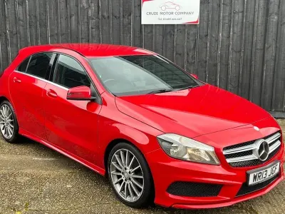 Used Mercedes A200 AMG 134 HP (98 kW) 2013 Red Hatchback