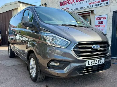 Used Ford Transit Custom Limited 130 HP (95 kW) 2022 Grey Van