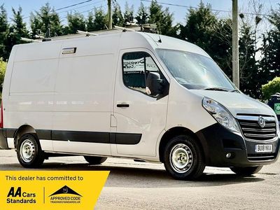 Used Vauxhall Movano 2018 White MPV