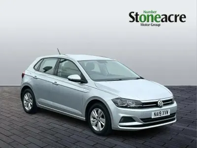 Used VW Polo SE 80 HP (58 kW) 2019 Silver Hatchback