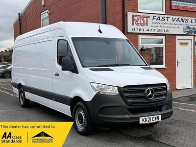 Used Mercedes Sprinter Progressive 150 HP (110 kW) 2021 White Van