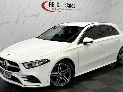 White Used 2018 Mercedes A180 AMG line Hatchback | £15,999 (A bit pricey)