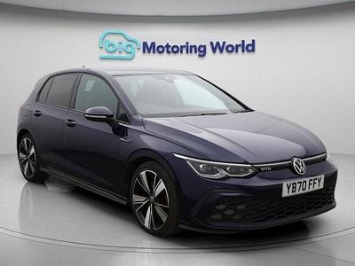 Used VW Golf VII GTD 200 HP (147 kW) 2020 Blue Hatchback