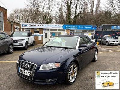 Blue Used 2007 Audi A4 Cabriolet Sport Cabriolet | £2,995