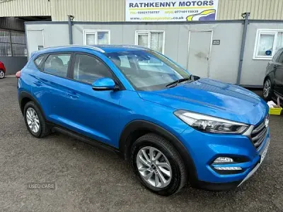 Używany Hyundai Tucson SE 116 KM (85 kW) 2017 Niebieski SUV