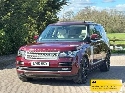 Używany Land Rover Range Rover Autobiography 339 KM (249 kW) 2015 Czerwony SUV