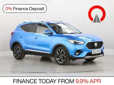 Used MG ZS Exclusive 111 HP (81 kW) 2023 Blue SUV