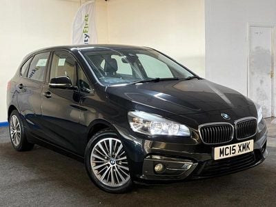 Used BMW 220 Luxury Line 2015 Black Hatchback