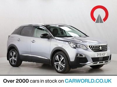 Grey Used 2019 Peugeot 3008 Allure SUV | £13,400 (Fair price)