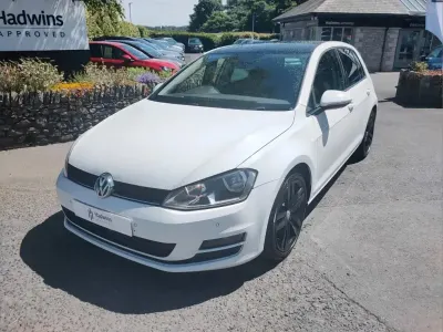 Used VW Golf VII GT 147 HP (108 kW) 2016 White Hatchback