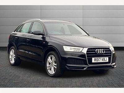 Black Used 2017 Audi Q3 S-Line SUV | £14,795 (Fair price)