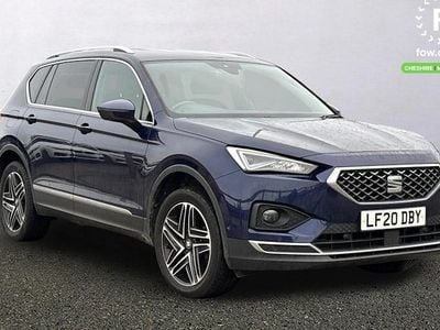 Blue Used 2020 Seat Tarraco 4Drive SUV | £20,199 (Fair price)
