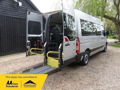 used Vauxhall Movano 3500 2.3 CDTi L2 H2 MWB 125PS WHEELCHAIR ACCESS VEHICLE WAV 6 SEATER-2012