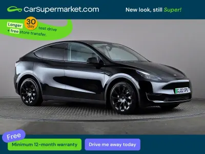 Używany Tesla Model Y Long Range AWD 378 kW (514 KM) 2022 Czarny SUV