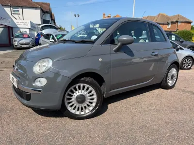 Used Fiat 500 Lounge 69 HP (50 kW) 2011 Grey Hatchback