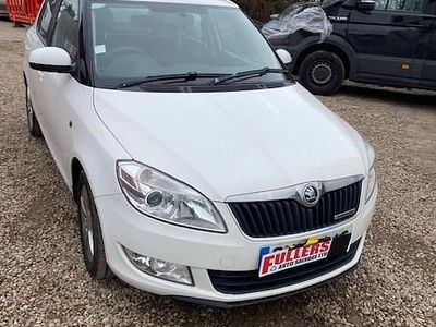 Used Skoda Fabia GreenLine 75 HP (55 kW) 2013 White Hatchback