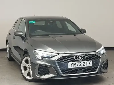 Używany Audi A3 S-Line 110 KM (80 kW) 2022 Szary Sedan/Limuzyna