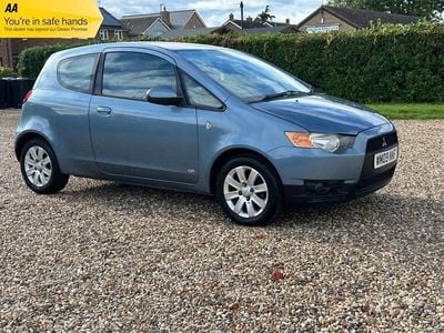 Blue Used 2009 Mitsubishi Colt Hatchback | £1,999 (Fair price)