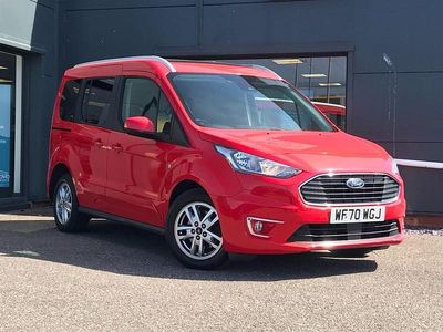 Begagnad Ford Tourneo Connect Titanium 2020 Röd Minibuss